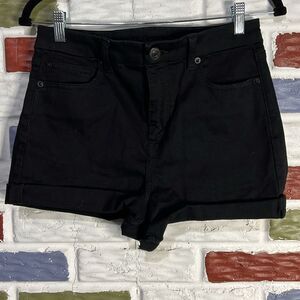 American Eagle Women’s‎ Denim Curvy Hi-Rise Shortie Shorts - Size 10